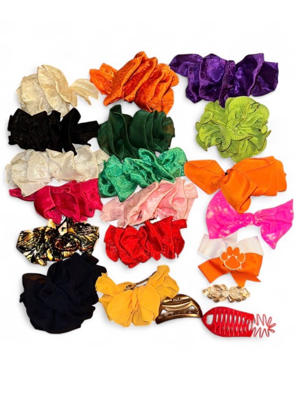 Vintage 80s/90s hair bow clamp set of 20 #hairaccessories